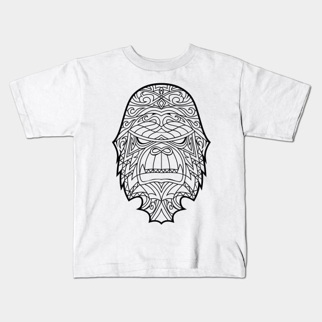 KingKong Kids T-Shirt by elangkarosingo